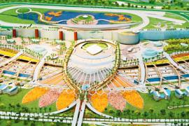 Громадный ипподром в Дубае