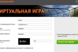 Гостевой счет в букмекерской конторе