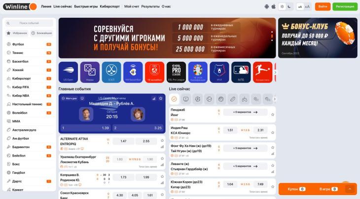winline com букмекерская контора