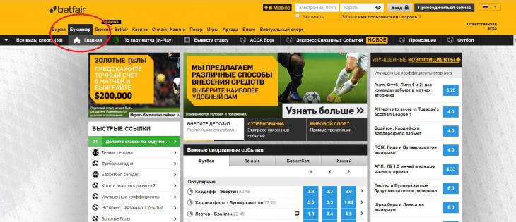 Как выигратъ на букмекере betfair