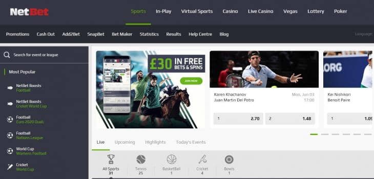 сайт нетбет