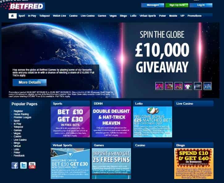 Официальный сайт BetFried