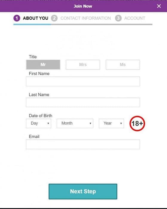 Регистрация в бк