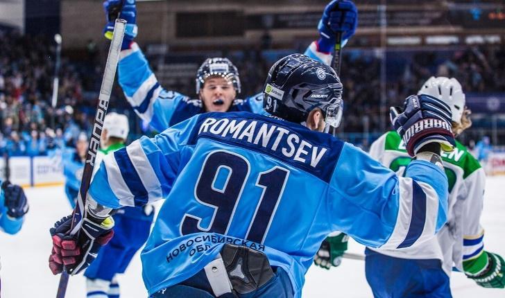 Сибирь — Салават Юлаев 13 января, хоккейный матч