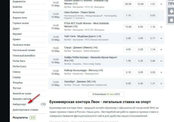 Леон киберспорт