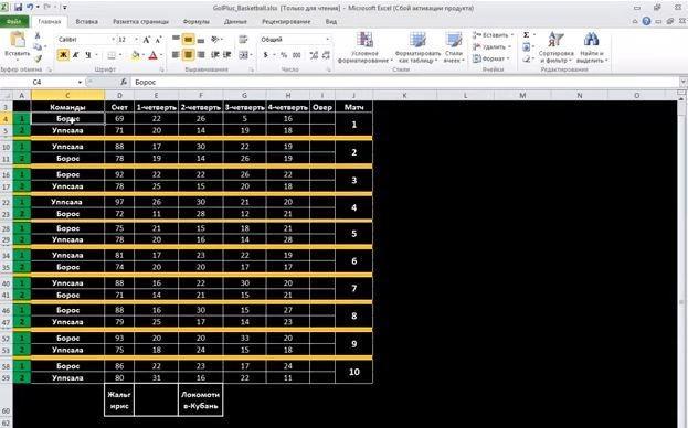 GolPlus Basketball описание программы