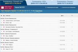 Тотализатор Марафон