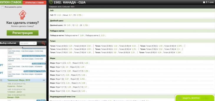 линия ставкабет