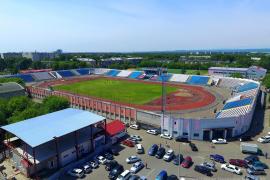 Стадион Авангард в КомсомольскенаАмуре