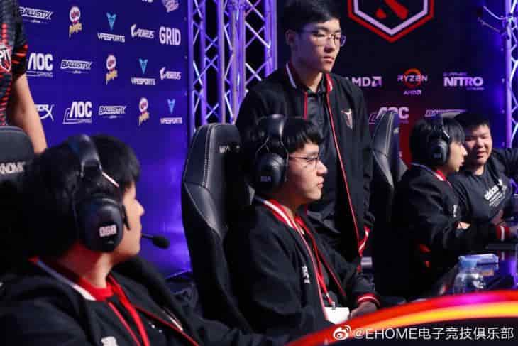 Команда по киберспорту EHOME