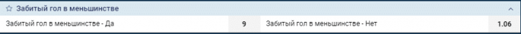 гол в меньшинстве