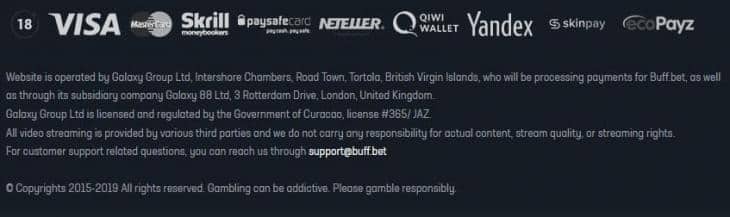 буффбет методы