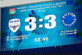 ничья  тотал