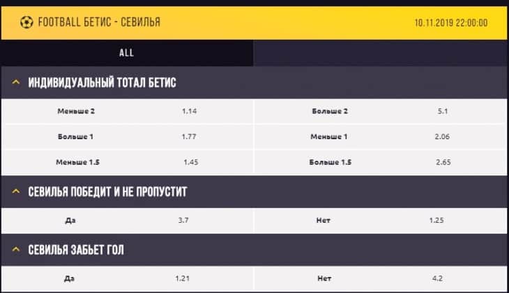 линия бетматч