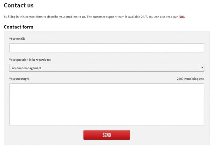 обратная связь винамакс